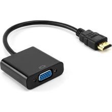 Hadron HDX2019 VGA To HDMI Dönüştürücü Siyah Kablo