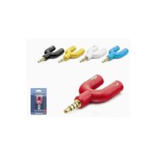 Hadron HN4612K Mikrofon Kulaklık 2 lİ Çoğaltıcı Adaptör