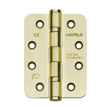 Hafele F Parlak Pirinç 102x76x3 mm Yaprak Menteşe