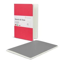 Hahnemühle 125G Gri Pembe Not Defteri