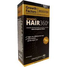 Hair 360 Growth Factors Booster 50 ml Kadınlar için Yoğun Saç Spreyi