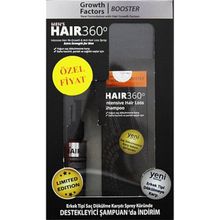 Hair 360 Men's GF Booster Erkek Tipi Saç Dökülmesine Karşı 150 ml Şampuan + 50 ml Sprey