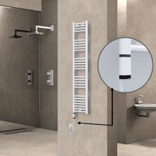 Haiti 300x1500 Düz Beyaz Parlak Oned on off Sağ 300 Watt Elektrikli Havlupan