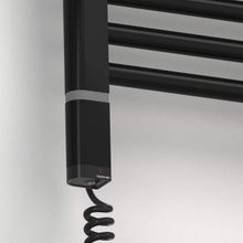 Haiti Düz Mat Siyah Sol 200 Watt 300x1100 cm Termostatlı Elektrikli Havlupan