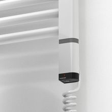 Haiti Elektrikli 300 Watt 500x1500 cm Düz Krom Oned On Off Termostatlı Sağ Havlupan