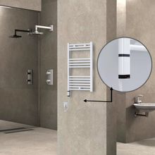 Haiti Elektrikli 300 Watt 500x800 cm Düz Beyaz Oned On Off Termostatlı Sol Havlupan