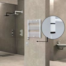 Haiti Elektrikli 300 Watt 600x700 cm Düz Beyaz Oned On Off Termostatlı Sol Havlupan