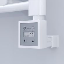 Haiti Elektrikli 400x1100 Düz Beyaz Parlak KTX3 Termostat 600 Watt Havlupan