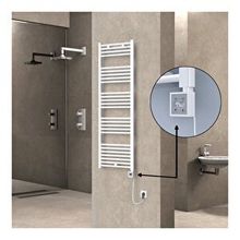 Haiti Elektrikli 600 Watt 500x1500 cm Düz Beyaz KTX3 Termostatlı Havlupan