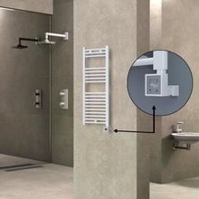 Haiti KTX3 Düz Beyaz 300 Watt 400x1000 cm Termostatlı Elektrikli Havlupan