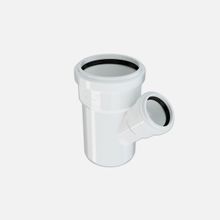 Hakan Boru 110x75 mm 45 Pvc-U Beyaz Çatal Borusu