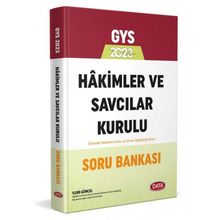 Hakimler ve Savcılar Kurulu Personeli Gys Soru Bankası - Data Yayınları