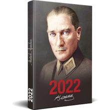 Halk Kitabevi 2022 Siyah Önder Atatürk Ajanda