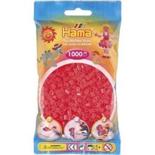Hama 1000'lik Neon Kırmızı Midi Boncuk