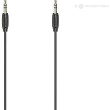 Hama 205263 3.5-3.5 mm 3S 3 mt Stereo Altın Uç Siyah Ses Kablosu