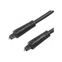 Hama HM.122257 MM Odt-Odt Siyah 3 mt Altın Uç Dijital Optik Kablo