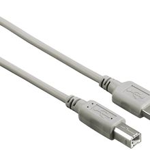 Hama USB 2.0 A Fiş B 1.5 mt Gri Yazıcı Kablosu