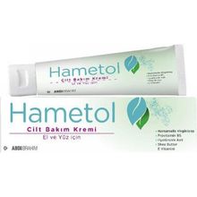 Hametol 30 gr Diş Beyazlatıcı Köpük Hediyeli El ve Yüz İçin Cilt Bakım Kremi