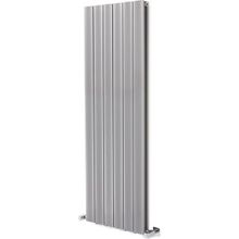 Hammam Amber Dikey Gümüş Gri Alüminyum 1200x475 mm Standart Bağlantı Radyatör
