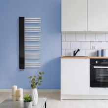 Hammam Daphne Fırça Mat Inox 1220x500 mm Havlupan