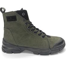 Hammer Jack 102 21520 Bonn Hakiki Deri Haki Nubuk Unisex Bot