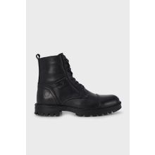 Hammer Jack 211 930 Siyah Malum Comfort Casual Hakiki Deri Nubuk Erkek Bot