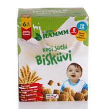 Hammm 6+ Ay 400 gr Keçi Sütlü Bebek Bisküvisi