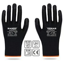 Handy HN-99 Nitril Kaplama Siyah No: 10/XL Sanayi Usta Eldiveni Koruyucu Eldiven
