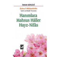 Hanımlara Mahsus Haller Hayz-Nifas - imami birgivi muhammed efendi