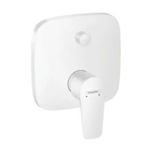 Hansgrohe 71745700 Ankastre Montaj Talis E Tek Kollu Satin Beyaz Banyo Bataryası
