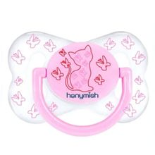 Hanymish No1 - Pembe 109 Şeffaf Damaklı Emzik