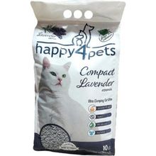 Happy4pets Doğal İnce Taneli Lavantalı 10 lt Kedi Kumu