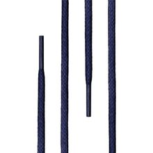 Hapshoe 100 cm 4 mm Lacivert Yuvarlak 1 Çift Ayakkabı Bağcığı