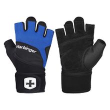 Harbinger Training Grip Wristwrap Mavi Fitness Eldiveni