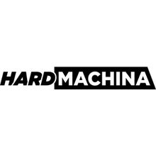 Hard Machine Oto Cam Sticker Araba Sticker - Siyah - 20X3 Cm
