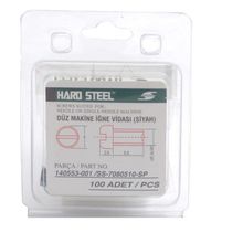 Hard Steel 140553 (SS-7080510-TP) Düz Makine Siyah 100 Adet İğne Vidası