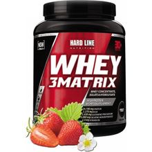 Hardline Nutrition 3 Matrix 908 gr Çilek Aromalı Whey Protein Tozu