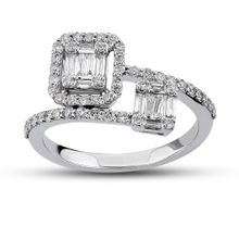 Harem Altın B11 0.51 Ct Baget Pırlanta Yüzük