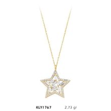 Harem Altın KLY1767 1 4 Ayar Altın Yıldız Kolye