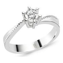 Harem Altın RMY508 0.30 ct Pırlanta Tektaş Yüzük