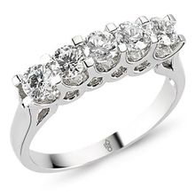 Harem Altın RMY510 18 Ayar Altın Pırlanta 0.90 ct Beştaş Yüzük