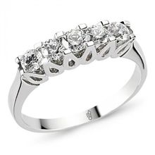 Harem Altın RMY516 18 Ayar Altın 0.80 ct Pırlanta Beştaş Yüzük