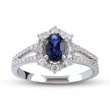 Harem Altın RTY23 1.02 Ct Pırlanta Safir Yüzük