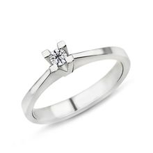 Harem Takı PR208 0.14 ct F Renk Pırlanta Tektaş Yüzük