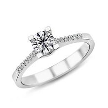 Harem Takı PR7 0.58 ct F Renk HRD Sertifikalı Pırlanta Tektaş Yüzük