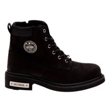 Harley Davidson Jim 025M100128-B14-27 Siyah Nubuk Erkek Bot
