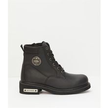 Harley Davidson Jim Siyah Nubuk Erkek Bot