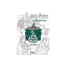 Harry Potter Filmlerinden Resmi Boyama Kitabı – Slytherin Özel Baskısı - Kolektif