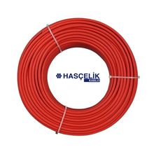 Hasçelik PV Kırmızı 100 m 6 mm Solar Kablo