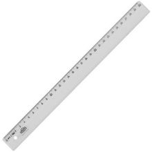 Hatas 0131 30 cm Şeffaf Cetvel
